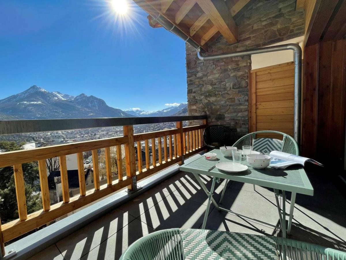 Appartement Moderne Avec Terrasse Et Parking A Briancon - Fr-1-330C-127 Luaran gambar