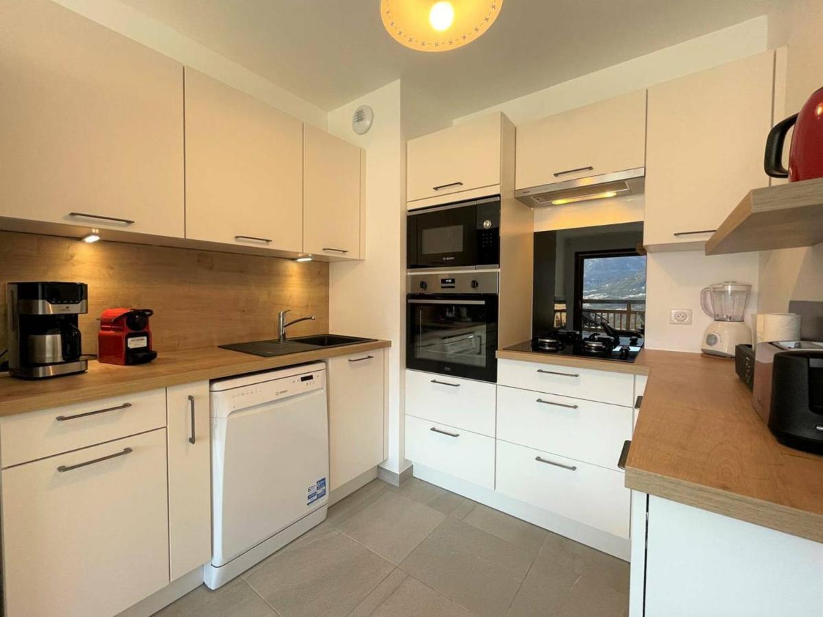 Appartement Moderne Avec Terrasse Et Parking A Briancon - Fr-1-330C-127 Luaran gambar